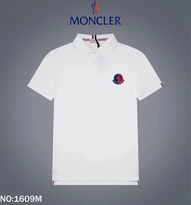Moncler 1601M, 1602M, 1604M short-sleeve polo shirts product detail image 11