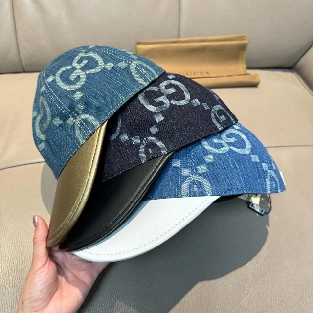 Gucci Hats GG monogram baseball cap product detail image 1