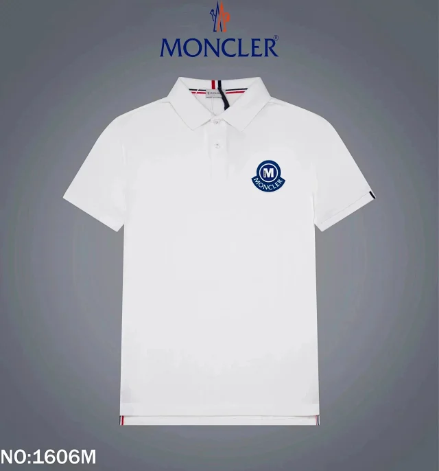 Moncler 1601M, 1602M, 1604M short-sleeve polo shirts product detail image 7