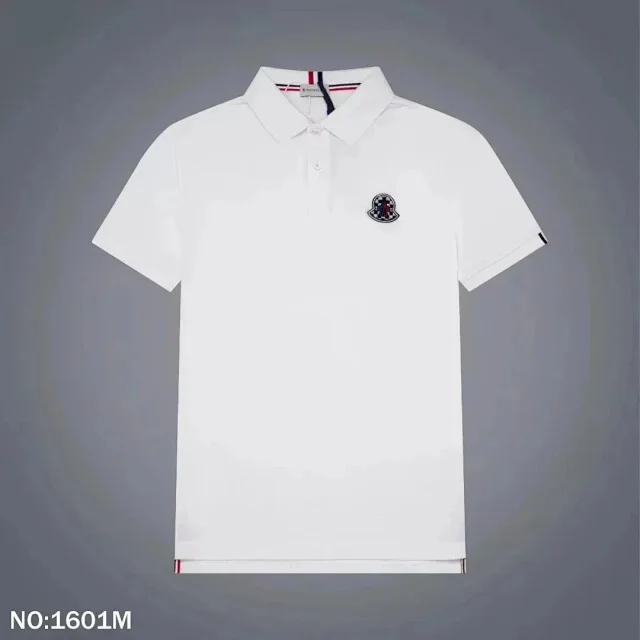 Moncler 1601M, 1602M, 1604M short-sleeve polo shirts product detail image 1