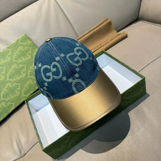 Gucci Hats GG monogram baseball cap product detail image 2