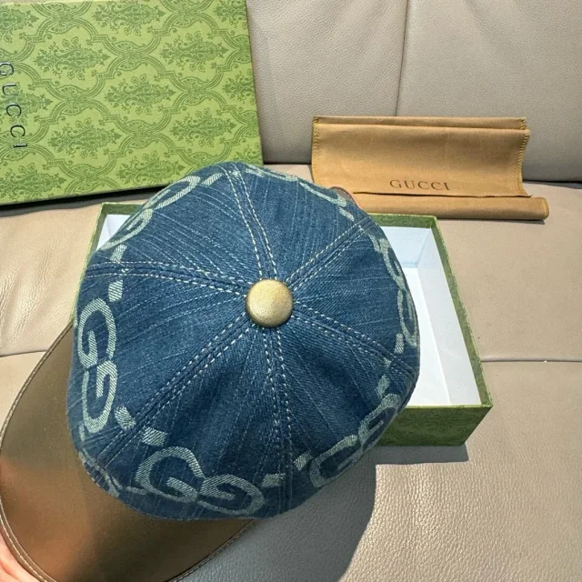 Gucci Hats GG monogram baseball cap product detail image 6
