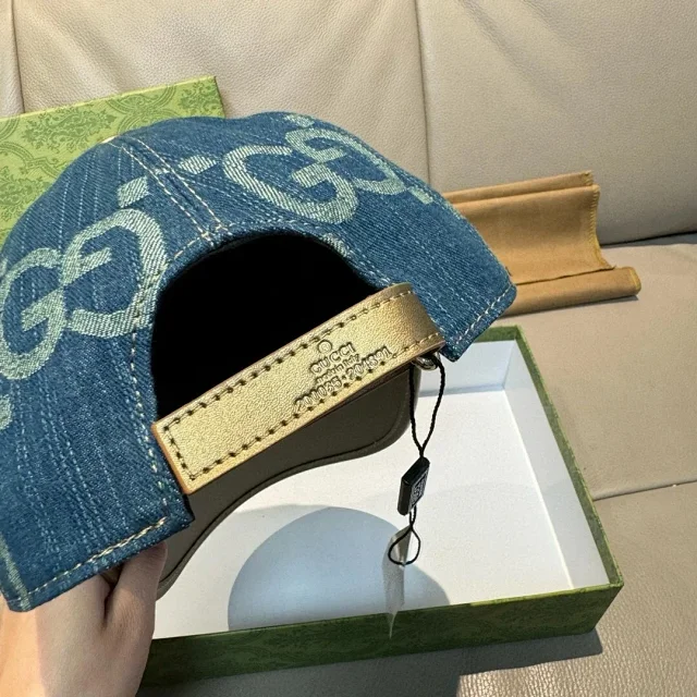 Gucci Hats GG monogram baseball cap product detail image 7