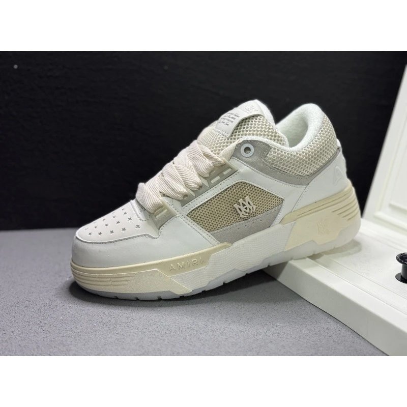 AMIRI Sneakers MA-1 low-top rhinestone — AM Beige