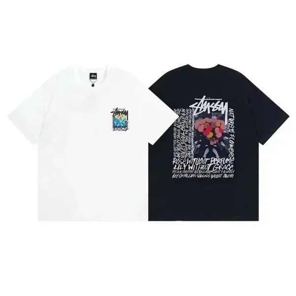 Design 8-Ball Graphic Print White T-Shirt - 11