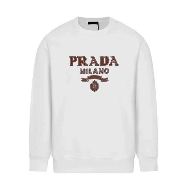 Prada Hoodies & Sweatshirts Triangle Logo Sweatshirt product detail image 13