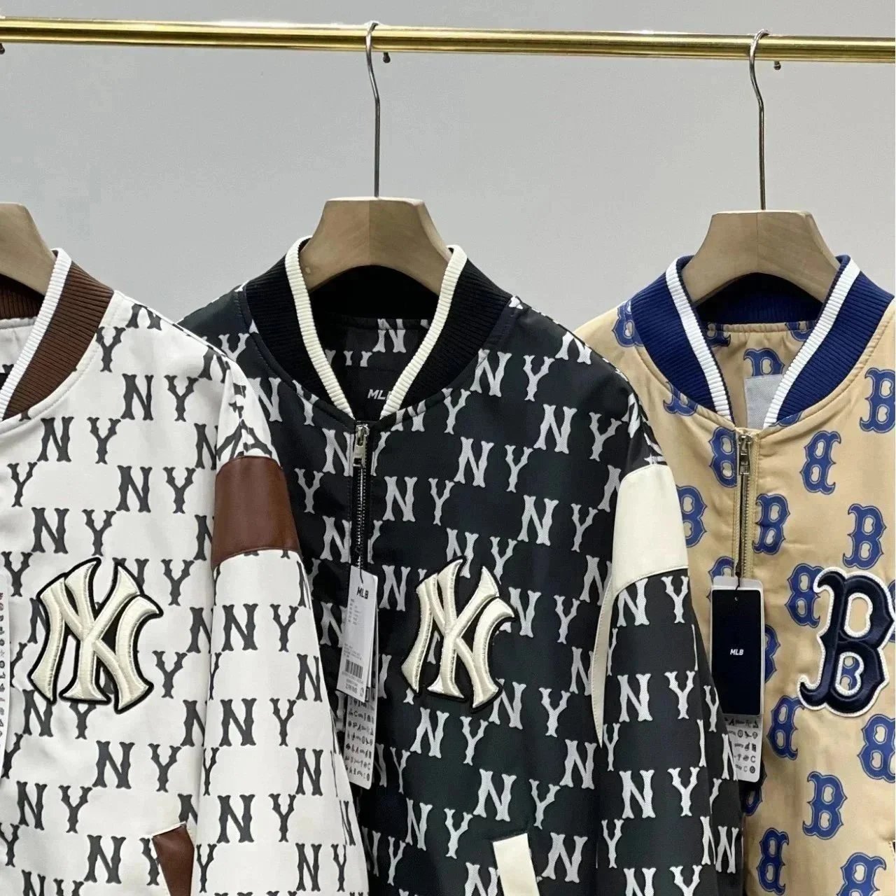 MLB Jackets Monogram Bomber Jacket image 3