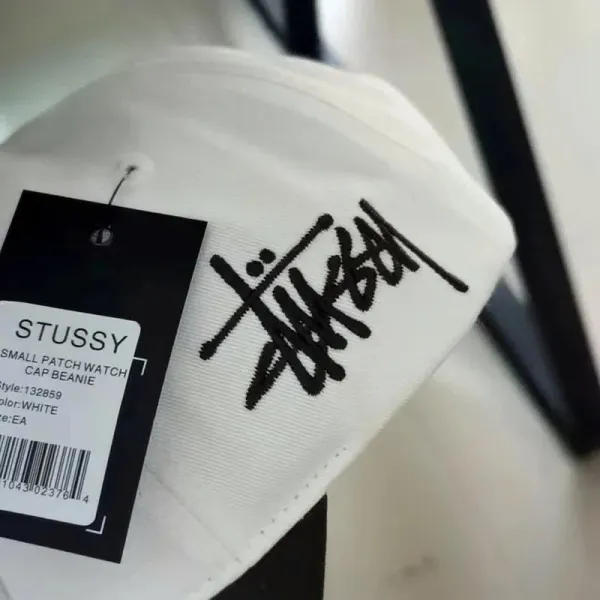 Stussy Burly Threads Logo Snapback Cap Blue Baseball Cap - 5