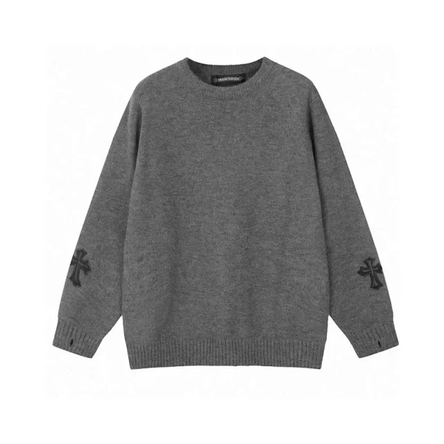 Givenchy Knitwear logo crewneck knit sweater product detail image 13