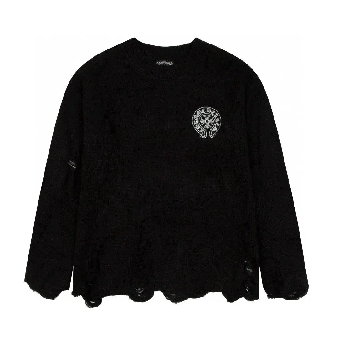 Thom Browne Dog Embroidery Ribbed Sweater Gray - 11