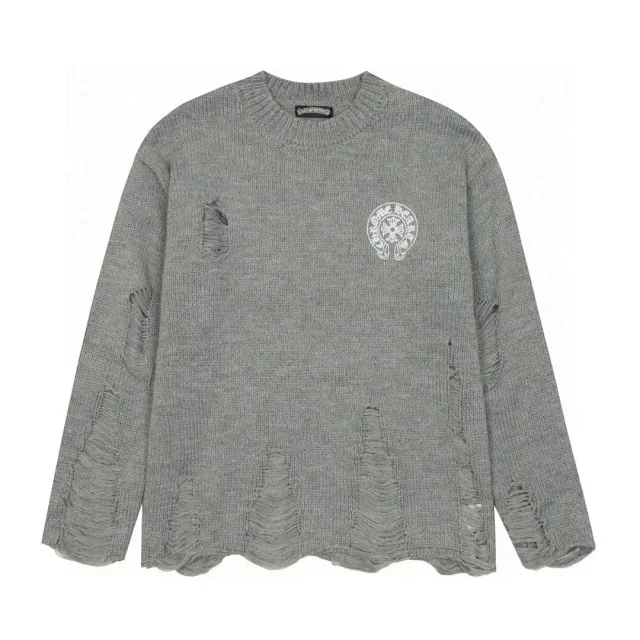 Givenchy Knitwear logo crewneck knit sweater product detail image 12