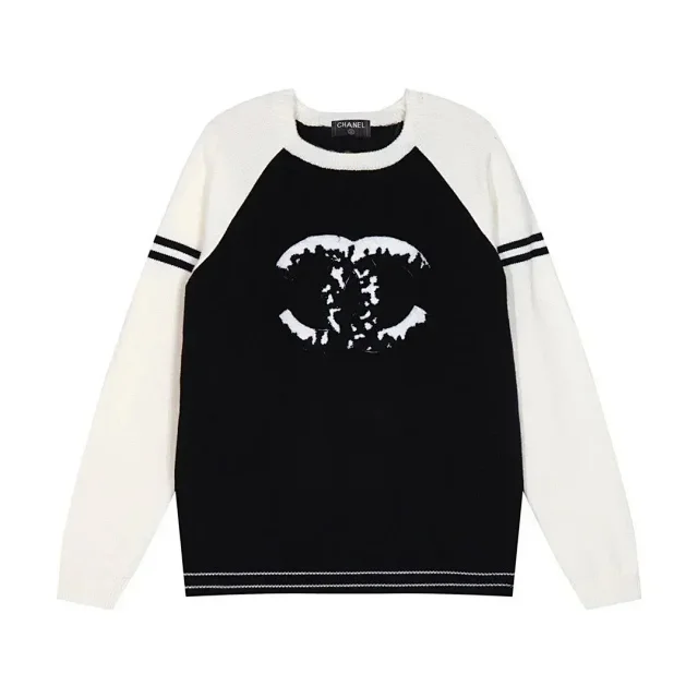 Givenchy Knitwear logo crewneck knit sweater product detail image 4