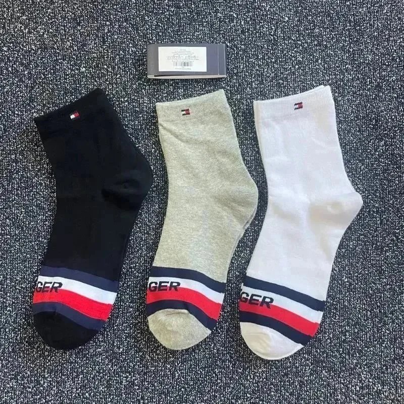 Tommy Hilfiger Classic Logo Ankle Socks Black - 2