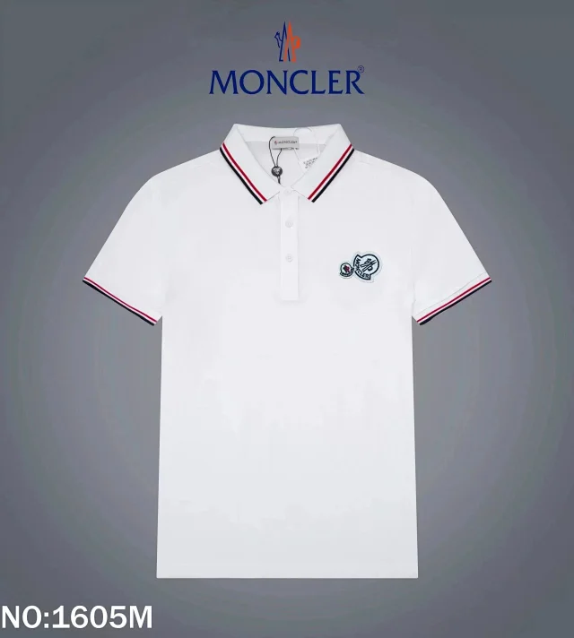 Moncler 1601M, 1602M, 1604M short-sleeve polo shirts product detail image 9