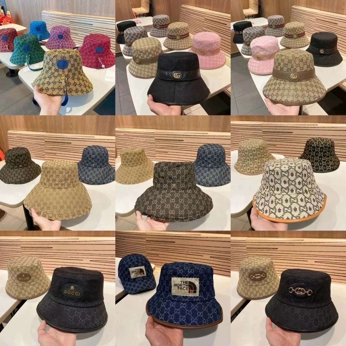 Gucci GG Logo Bucket