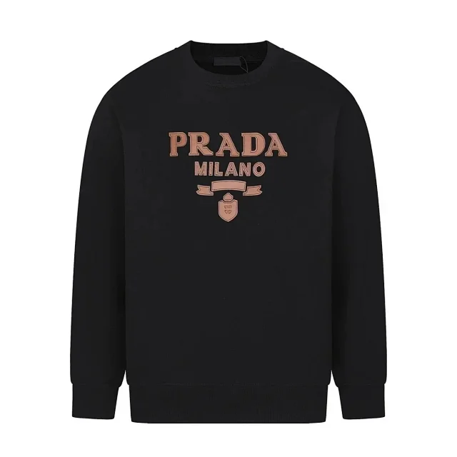 Prada Hoodies & Sweatshirts Triangle Logo Sweatshirt product detail image 12