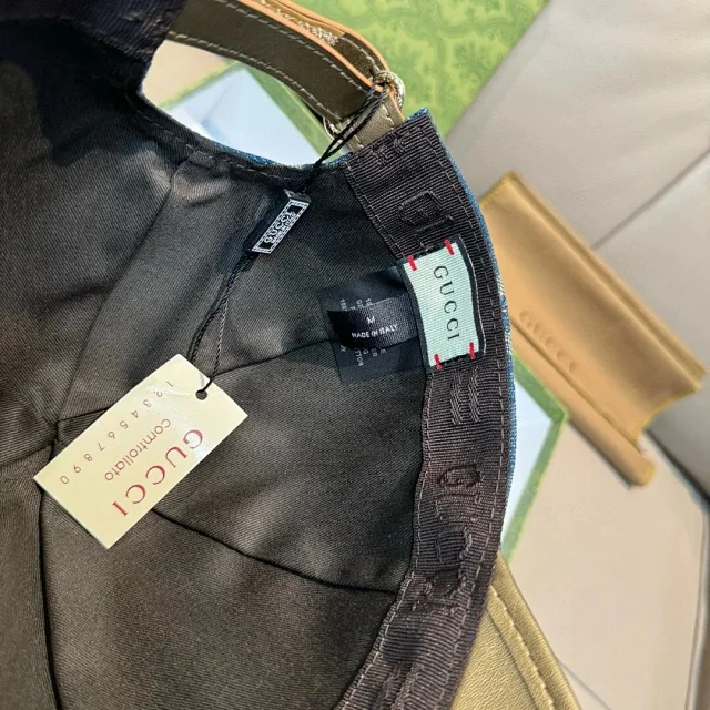 Gucci Hats GG monogram baseball cap product detail image 8