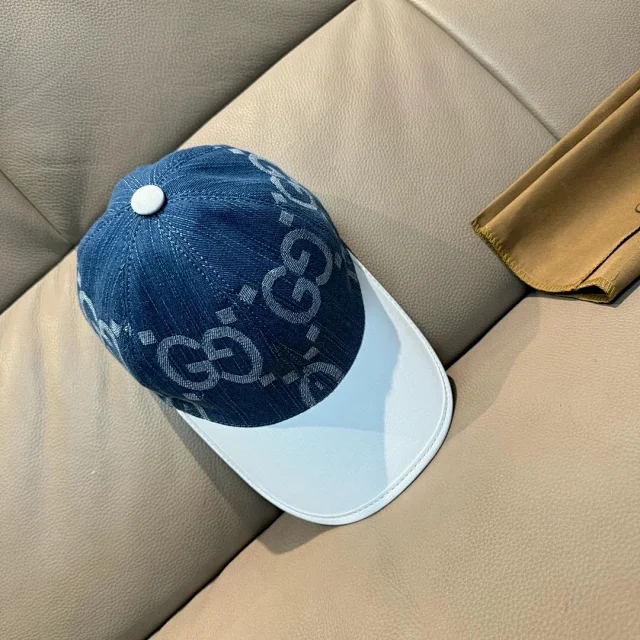 Gucci Hats GG monogram baseball cap product detail image 9