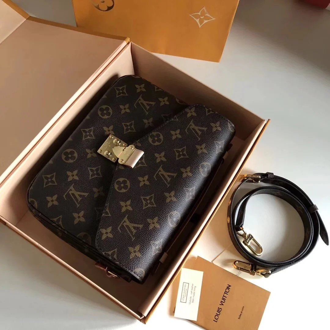 现货经典老花邮差包Metis单肩手提斜挎女包M40780