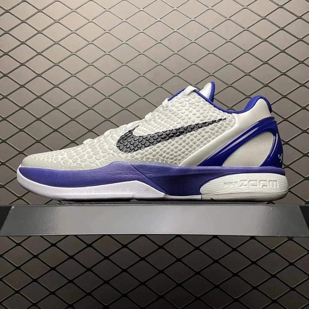 Kobe 6 Year White Purple 429659-100
