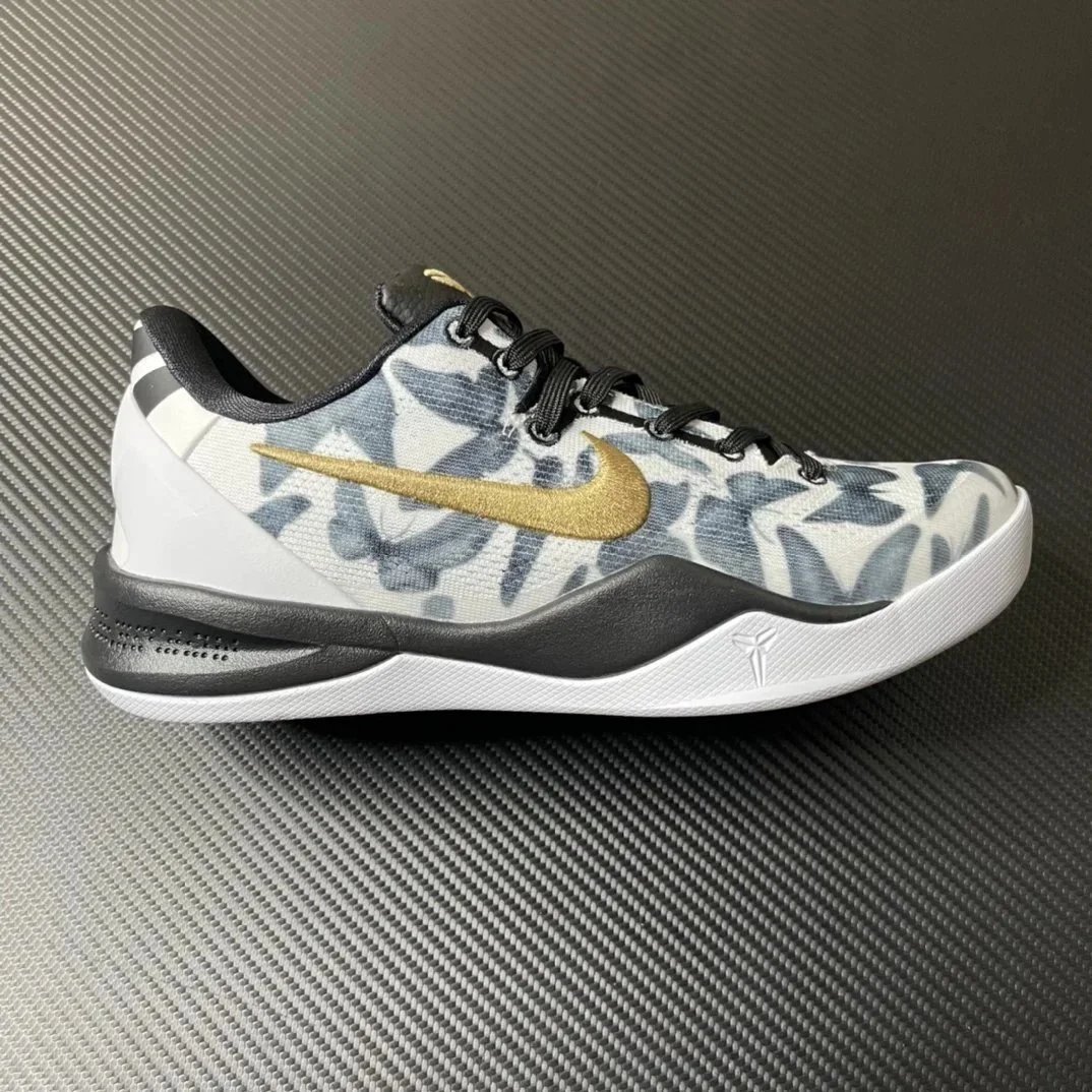 Kobe 8 Black and White Gold FV6325-100
