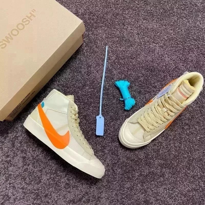 Nike Blazer Off-White Pumpkin AA3832-700