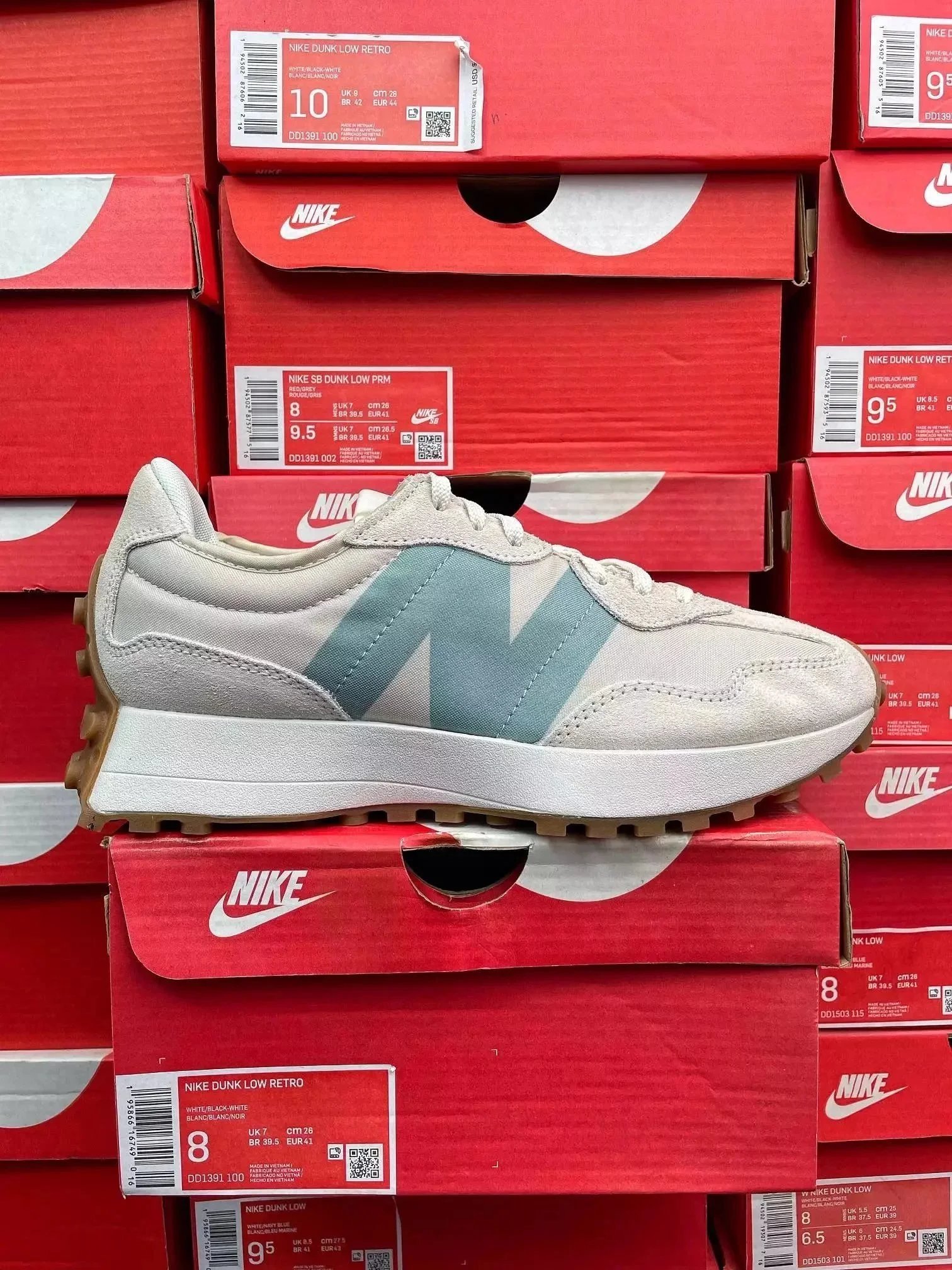 New Balance 327 Gray Blue HG1