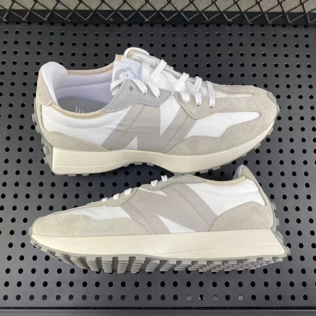 New Balance 327WE Gray White Mini Figure
