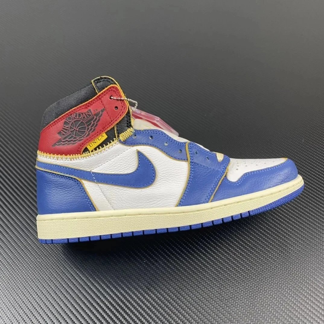 AJ1un Splicing Blue