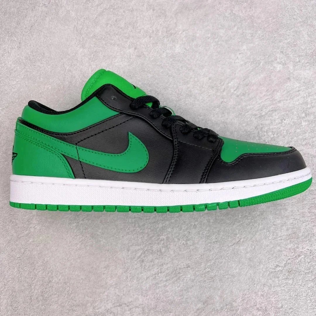 AJ1 Low Black Green 553560-065