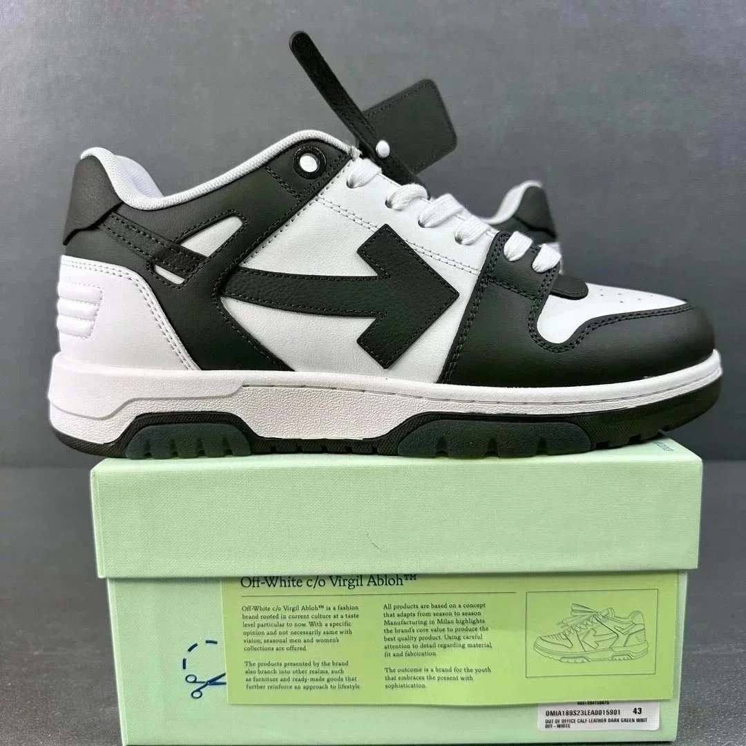OW Arrow Shoes Green White 15901