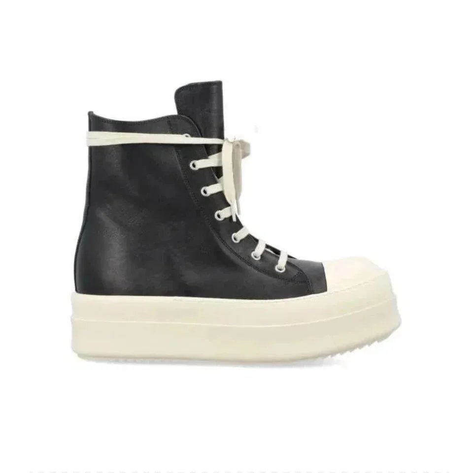 RO Platform Big Converse Black Leather