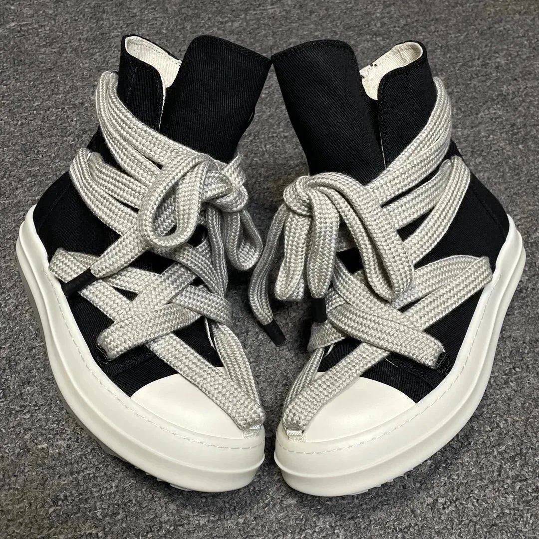 Fabric Pentagram Lace-up