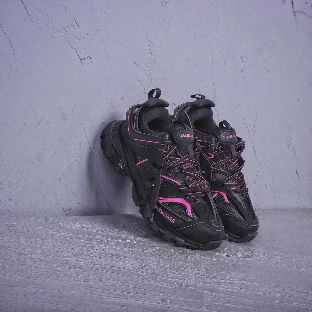 Balenciaga 3.0 Black Rose Red 21055