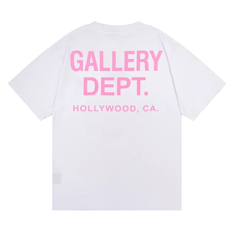 White with Pink Print