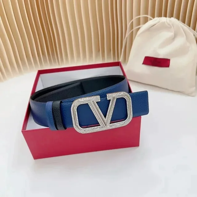 Valentino Belts VLogo Signature buckle product detail image 3