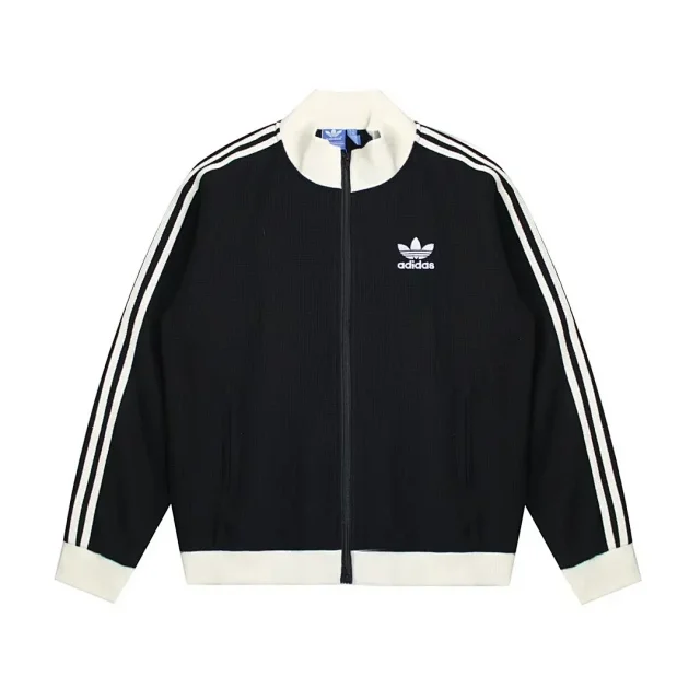 Adidas Jackets Three-Stripe Zip Track Jacket product detail image 11