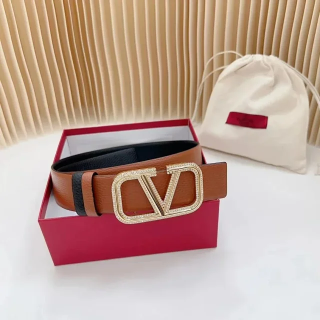 Valentino Belts VLogo Signature buckle product detail image 12