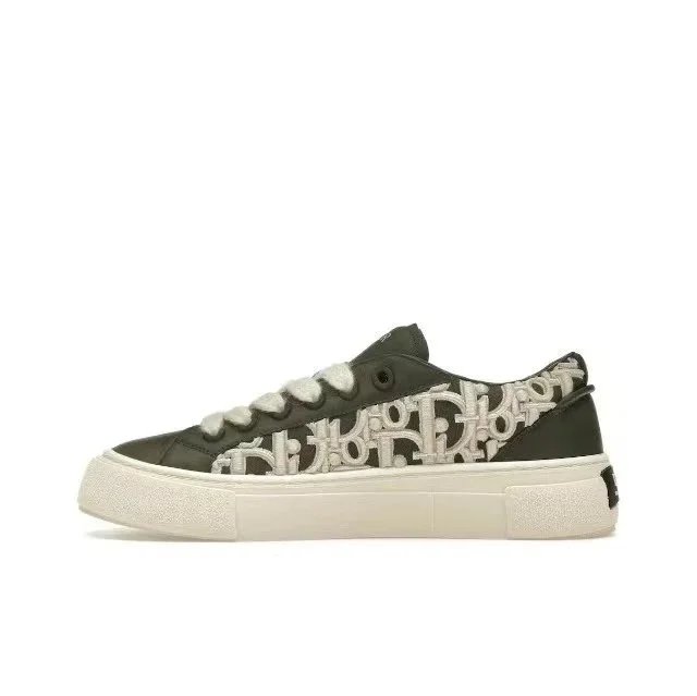 Dior Sneakers B33 low-top canvas — 1# Green and White