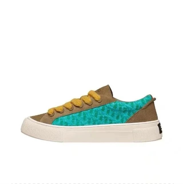 Dior Sneakers B33 low-top canvas — 3SN303ZWV_H650 Brown-green