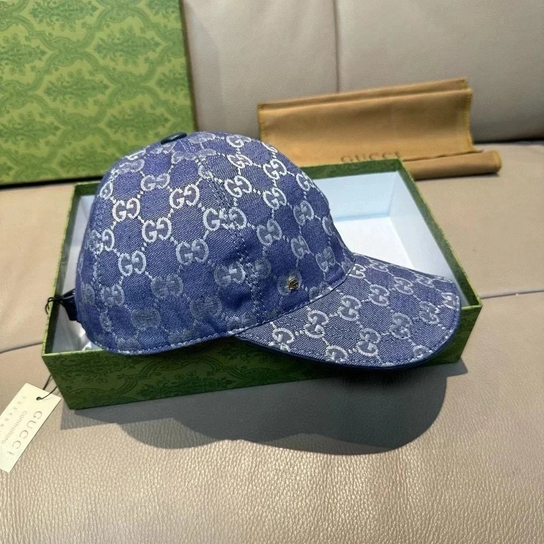 Gucci Hats Logo-print baseball cap — 24