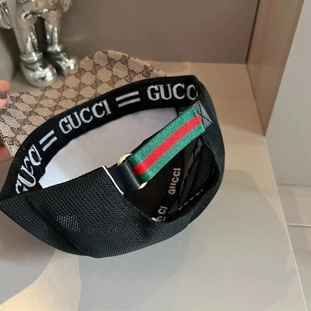 Gucci Hats Logo-print baseball cap product detail image 64