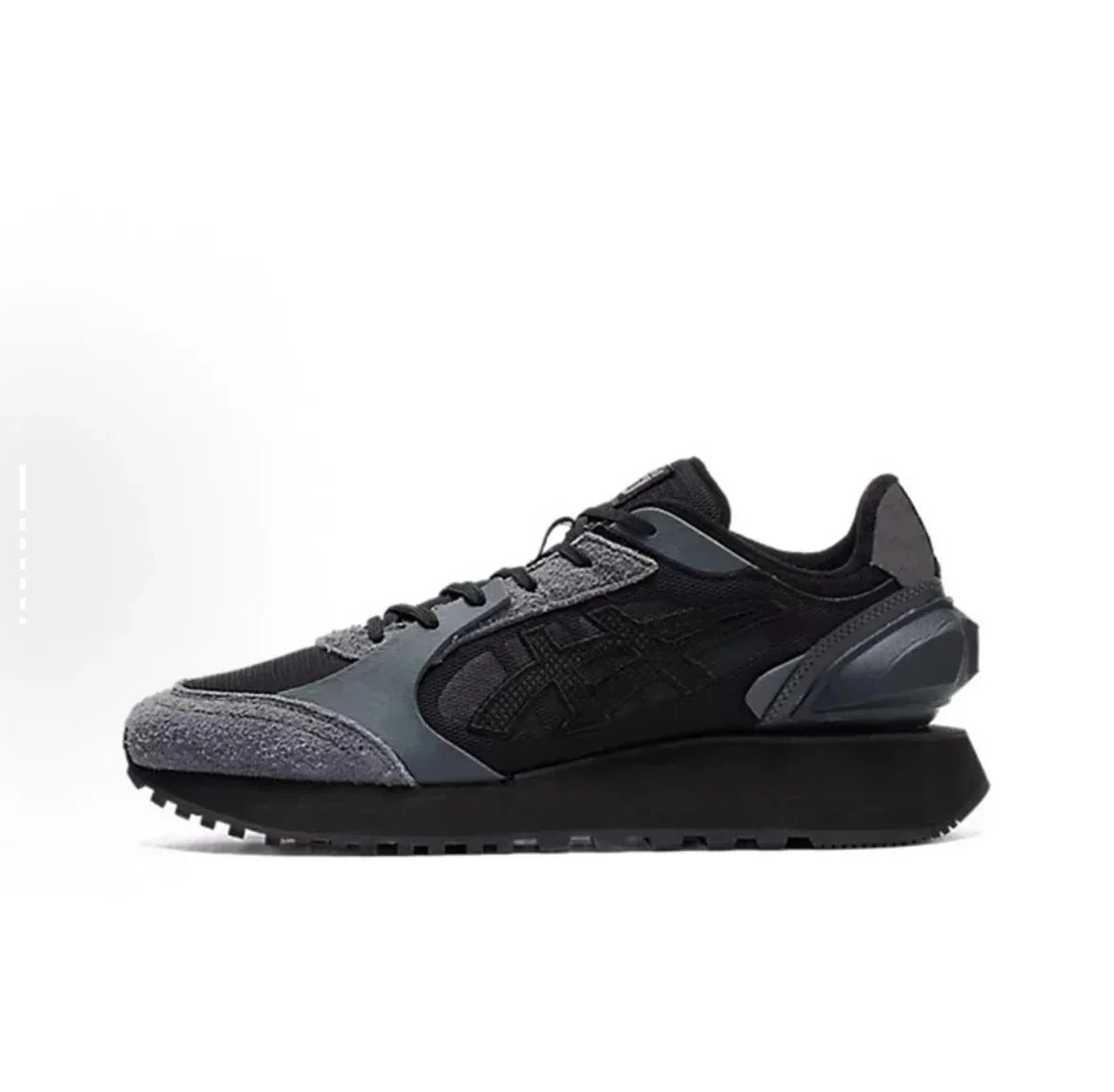 Onitsuka Tiger Sneakers Mexico 66 low-top lace-up — 1183 B 555-001 Black and gray