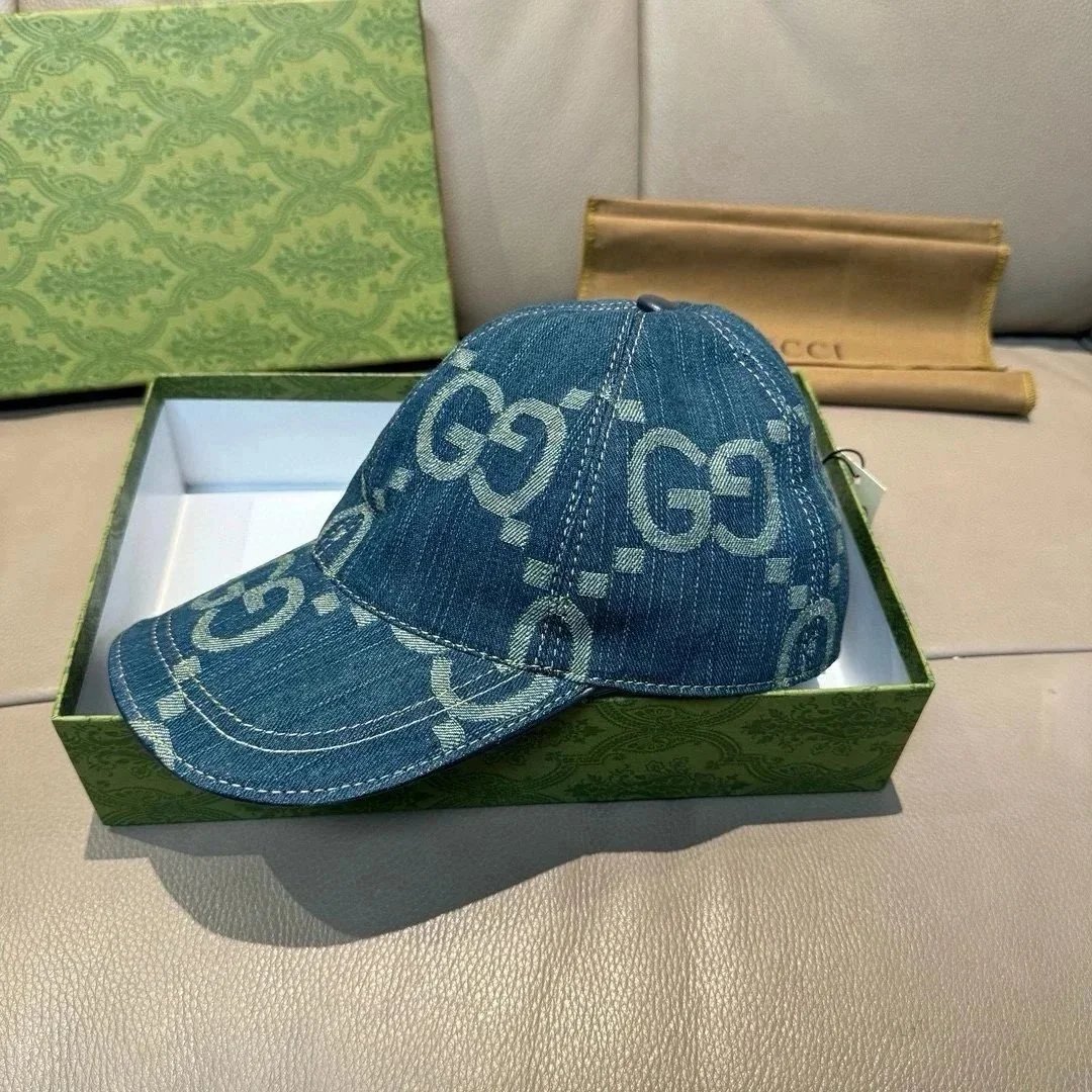 Gucci Hats Logo-print baseball cap — 5