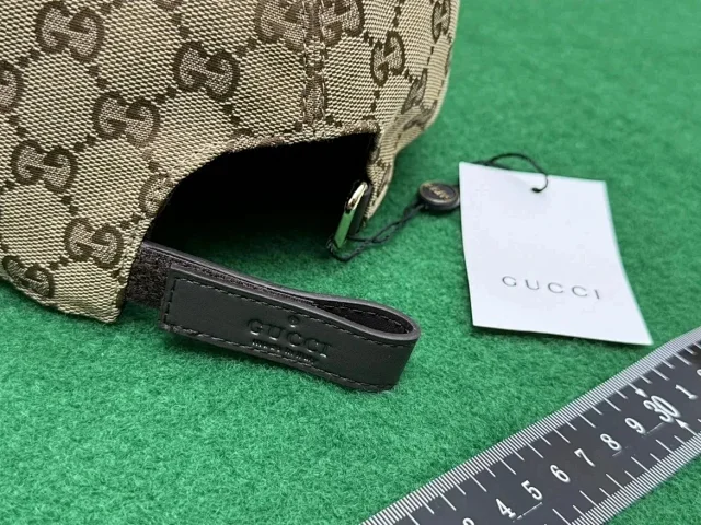 Gucci Hats Logo-print baseball cap product detail image 7