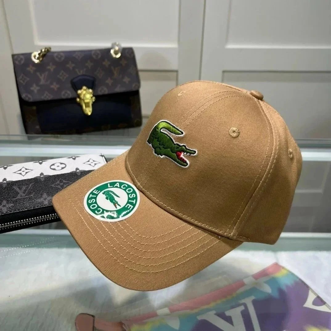 Lacoste Hats Crocodile Logo Baseball Cap — 7
