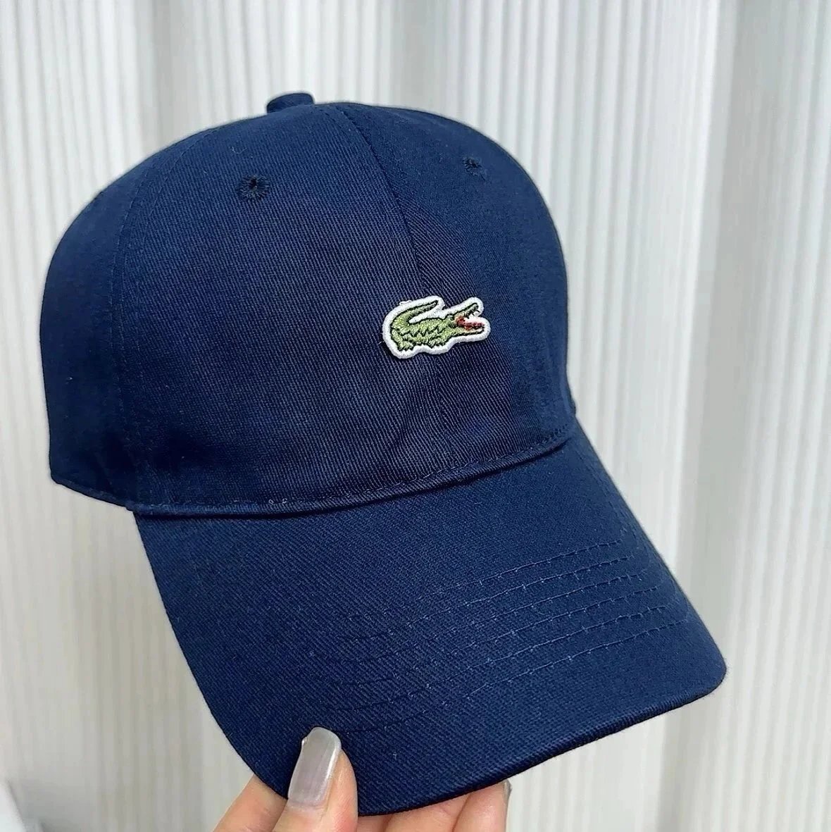 Lacoste Hats Crocodile Logo Baseball Cap — 14