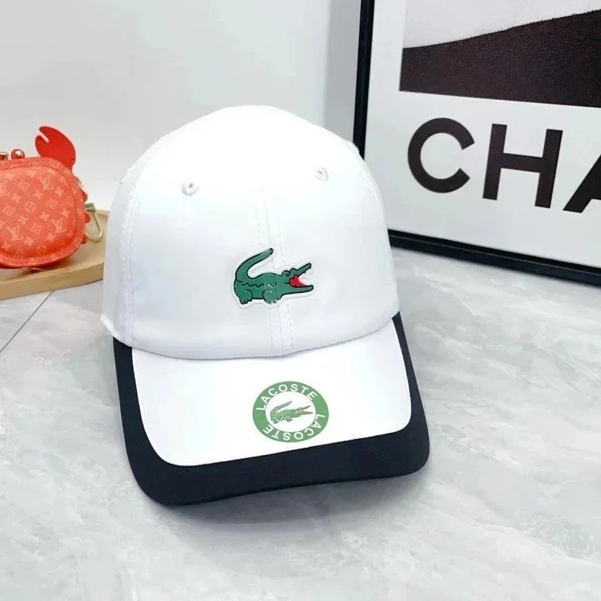 Lacoste Hats Crocodile Logo Baseball Cap — 20