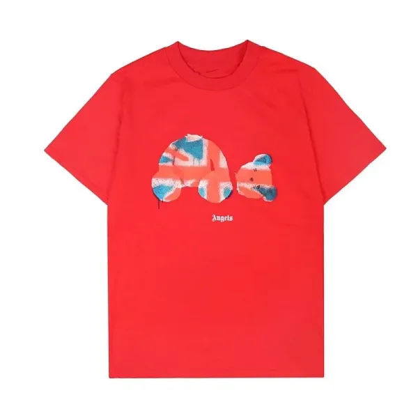 Angels Skeleton Bear T-Shirt Black - 13