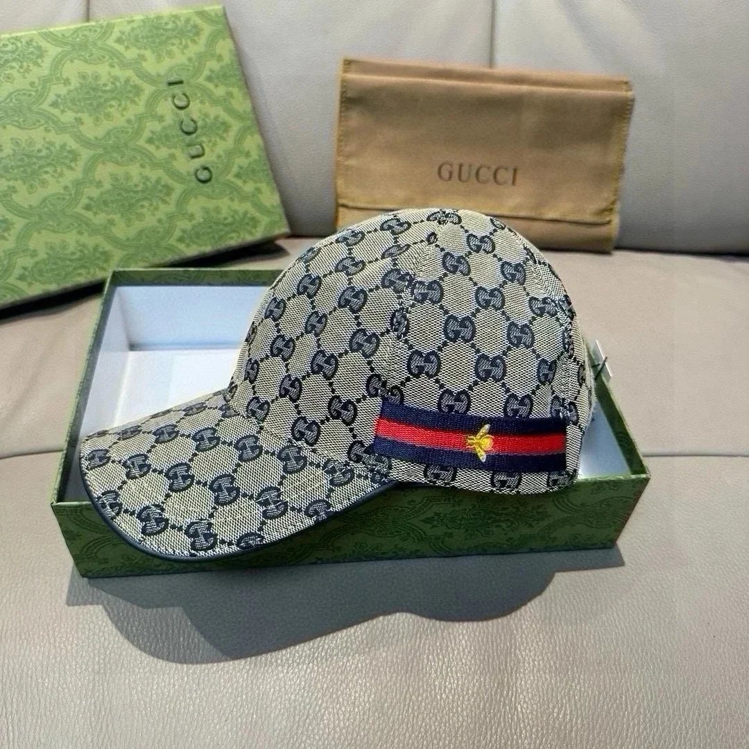 Gucci Hats Logo-print baseball cap — 10